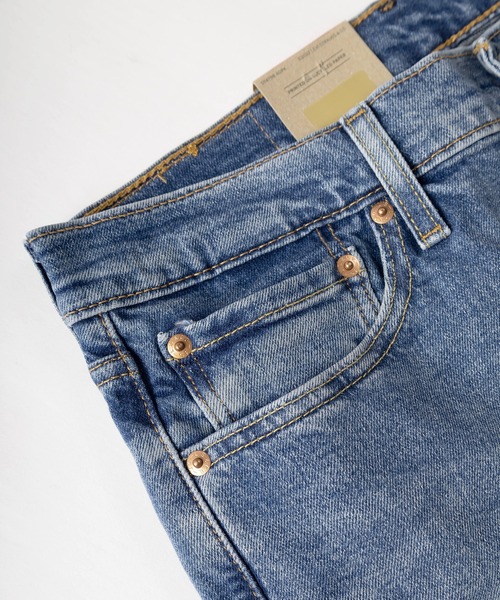 Levi's（リーバイス）の「【Levi’s/リーバイス】511スリムストレート ストレッチ　5ポケット デニム/511 SLIM FIT STRETCH DENIM/ジーンズ【ウォッシュ加工】（デニムパンツ・メンズ・ライトインディゴブルー/ダークインディゴブルー/ブラック・28inch/29inch/30inch/31inch/32inch/33inch/34inch/36inch）」の13枚目の写真