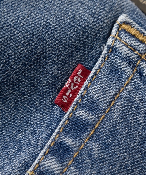 Levi's（リーバイス）の「【Levi’s/リーバイス】511スリムストレート ストレッチ　5ポケット デニム/511 SLIM FIT STRETCH DENIM/ジーンズ【ウォッシュ加工】（デニムパンツ・メンズ・ライトインディゴブルー/ダークインディゴブルー/ブラック・28inch/29inch/30inch/31inch/32inch/33inch/34inch/36inch）」の10枚目の写真