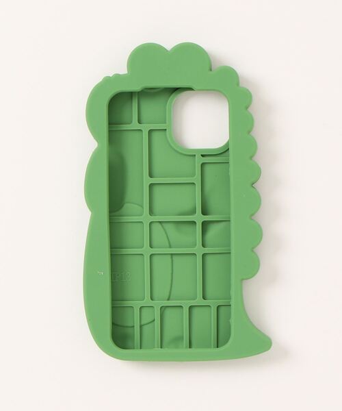 SPINNS（スピンズ）の「恐竜デザイン ラバースマホケース（スマホケース/カバー・レディース・グリーン・14/13/12）」の2枚目の写真