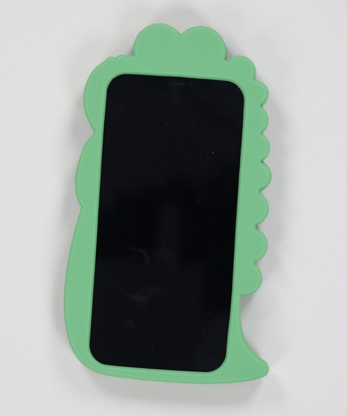 SPINNS（スピンズ）の「恐竜デザイン ラバースマホケース（スマホケース/カバー・レディース・グリーン・14/13/12）」の5枚目の写真