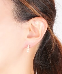 【itam】アイタム/ パールセラミックポストピアス/金属アレルギー対応ピアス
