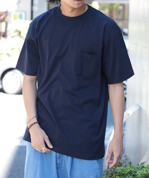 United Athle（ユナイテッドアスレ）の「【United Athle】5.6オンス ハイクオリティーポケットTシャツ  半袖無地T ベーシック ポケT ユニセックス 5006（Tシャツ/カットソー・メンズ・ネイビー/ブラック/ホワイト/アッシュ/ライトブルー/スミクロ/スモークピンク・XL/L/S/M）」の9枚目の写真
