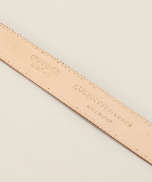 La TOTALITE（ラトータリテ）の「【AULENTTI/オウレンティ】金具レザーベルト（ベルト・レディース・キャメル/ブラック・FREE）」の6枚目の写真