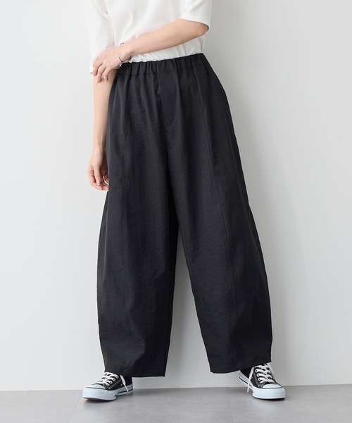 for/c（フォーシー）の「[低身長/高身長向けサイズ有]速乾チノコクーンパンツ【サスティナブル】（チノパンツ・レディース・ブラック/ベージュ/アイボリー/チャコールグレー/ブラウン/ネイビー/ブラウン系その他/カーキ・L/M/LL/S/MP/LP/TM/TL）」の13枚目の写真