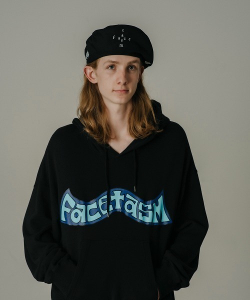 FACETASM（ファセッタズム）の「NEW ERA×FACETASM BERET（ハンチング/ベレー帽・メンズ・ブラック・L/XL/S/M）」の3枚目の写真