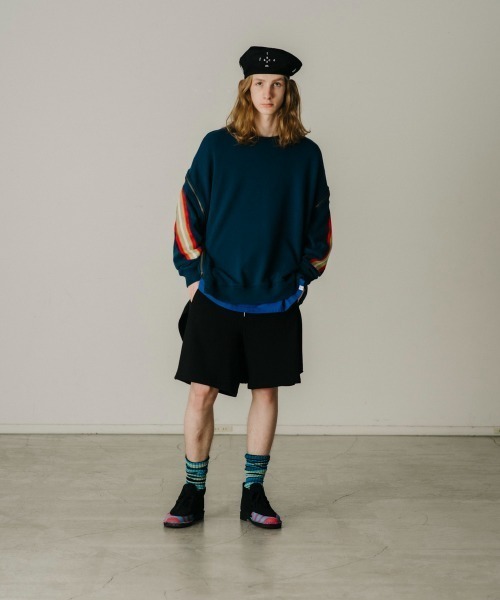 FACETASM（ファセッタズム）の「NEW ERA×FACETASM BERET（ハンチング/ベレー帽・メンズ・ブラック・L/XL/S/M）」の4枚目の写真