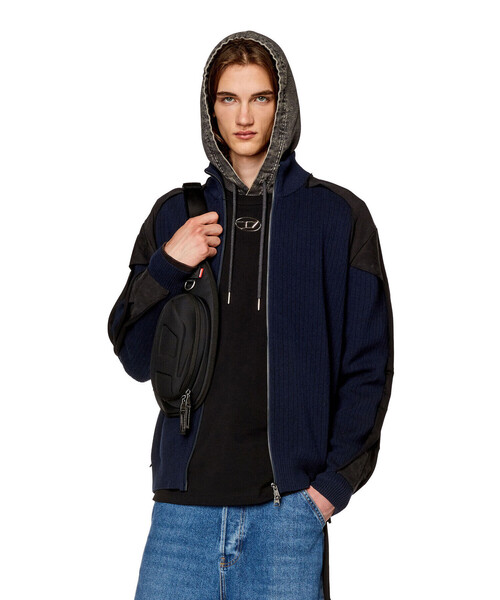DIESEL（ディーゼル）の「メンズ ニット レギュラーフィット ウール 