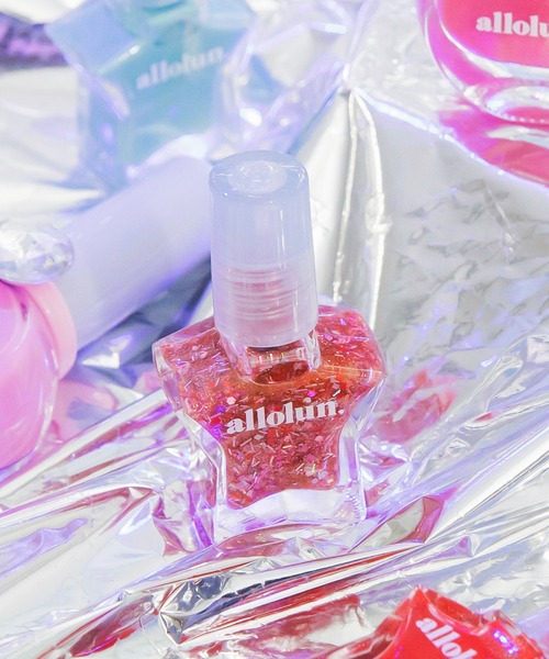 allolun.（オールオルン）の「オールオルン 剥がせるネイル（マニキュア/ジェルネイル・キッズ・ローズ/ピンク/レッド/レインボー/ゴールド/シルバー/ミント/パープル/ワインレッド/ブルー・FREE）」の7枚目の写真