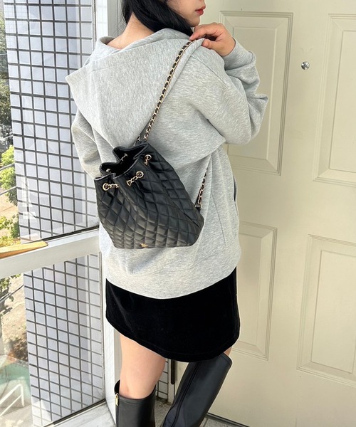 one after another NICE CLAUP(ワンアフターアナザーナイスクラップ)の「オーバーサイズダブルジップパーカー(パーカー・レディース・グレー/チャコールグレー/アイボリー・FREE)」の10枚目の写真