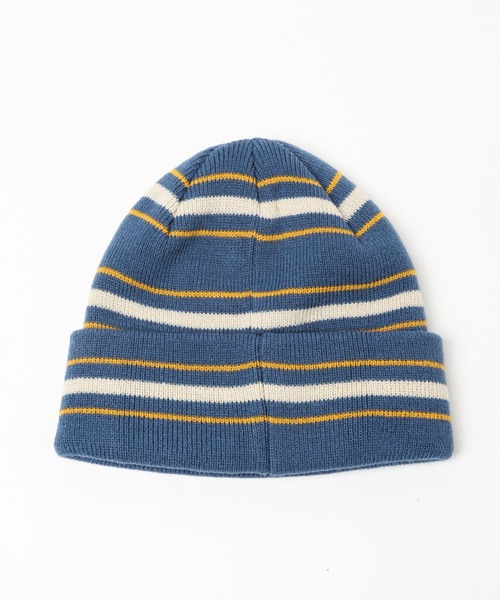 LOWRYS FARM（ローリーズファーム）の「マルチボーダーニットワッチ　 983929（ニットキャップ/ビーニー・キッズ・アイボリー/ブルー/グリーン・FREE）」の13枚目の写真