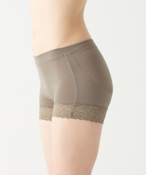 GUNZE（グンゼ）の「いいここち快適ショーツ レギュラーショーツ ピタシェイプ おしりリフトアップ（ショーツ・レディース・スモークピンク/ライトベージュ/ブラック/ブラウン系その他・MEDIUM/LARGE/X-LARGE）」の7枚目の写真