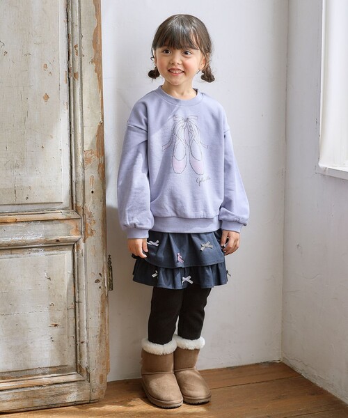 ANY（エニィ）の「【WEB限定】7days 裏毛 トレーナー（スウェット・キッズ・ライラック系/ライトグリーン系/サックスブルー系/ベージュ系/ピンク系/アイボリー系/ネイビー系・110/120/90/130/100）」の22枚目の写真