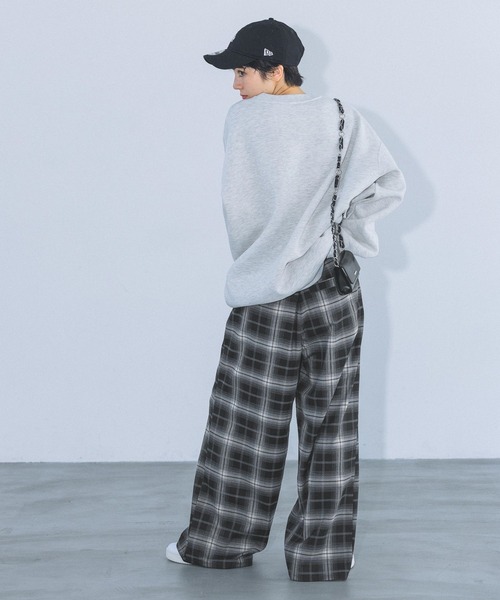 セール】チェックストレートパンツ（その他パンツ）｜PAGEBOY（ページ