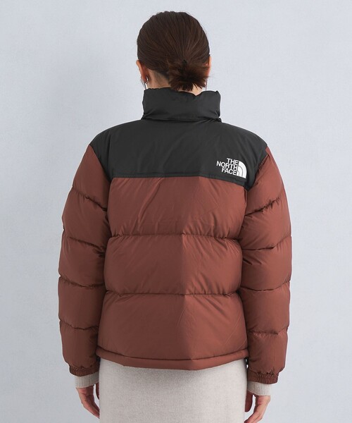 THE NORTH FACE ダウンジャケット ブラウン ショートヌプシ THE NORTH FACE（ザ ノースフェイス） ダウンコート ダウンジャケット