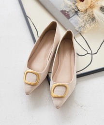 KOBE LETTUCE（コウベレタス）の「メタルパーツフラットシューズ（パンプス・レディース）」