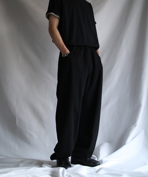 G.V.G.V.（ジーヴィージーヴィー）の「DENIM PANTS（デニムパンツ・レディース・ブラック/ブルー・ONE SIZE）」の10枚目の写真