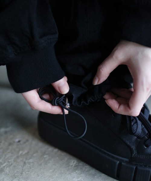 G.V.G.V.（ジーヴィージーヴィー）の「DENIM PANTS（デニムパンツ・レディース・ブラック/ブルー・ONE SIZE）」の9枚目の写真