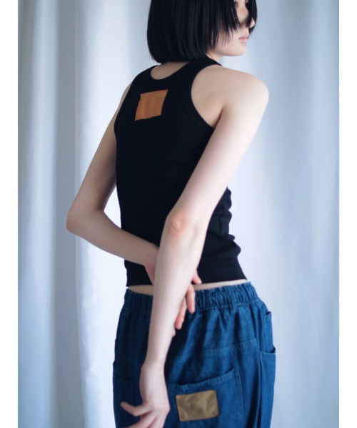 G.V.G.V.（ジーヴィージーヴィー）の「DENIM PANTS（デニムパンツ・レディース・ブラック/ブルー・ONE SIZE）」の17枚目の写真