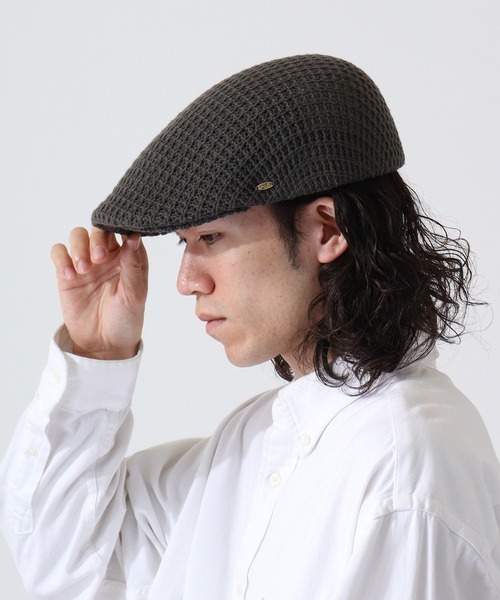 Fabulous(ファビュラス)の「fabulous サーモハンチング Lサイズ(ハンチング/ベレー帽・メンズ・グレー/ベージュ・L)」の1枚目の写真
