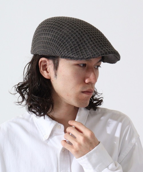Fabulous(ファビュラス)の「fabulous サーモハンチング Lサイズ(ハンチング/ベレー帽・メンズ・グレー/ベージュ・L)」の4枚目の写真