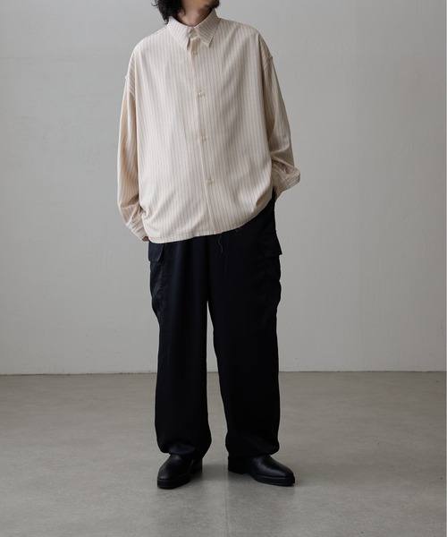 Lui's（ルイス）の「サテンカーゴパンツ（カーゴパンツ・メンズ・ライトグレー/ブラック/チャコールグレー・S/M）」の18枚目の写真