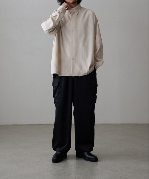 Lui's（ルイス）の「サテンカーゴパンツ（カーゴパンツ・メンズ・ライトグレー/ブラック/チャコールグレー・S/M）」の19枚目の写真