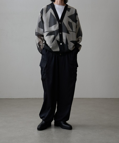 Lui's（ルイス）の「サテンカーゴパンツ（カーゴパンツ・メンズ・ライトグレー/ブラック/チャコールグレー・S/M）」の21枚目の写真