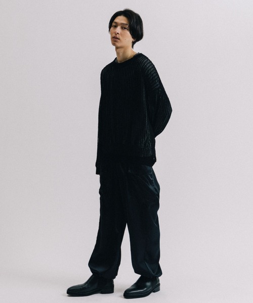 Lui's（ルイス）の「サテンカーゴパンツ（カーゴパンツ・メンズ・ライトグレー/ブラック/チャコールグレー・S/M）」の7枚目の写真