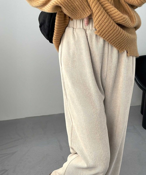 OSYAREVO（オシャレボ）の「コーデュロイ パンツ（その他パンツ・レディース・ベージュ/パープル・MEDIUM/LARGE）」の20枚目の写真