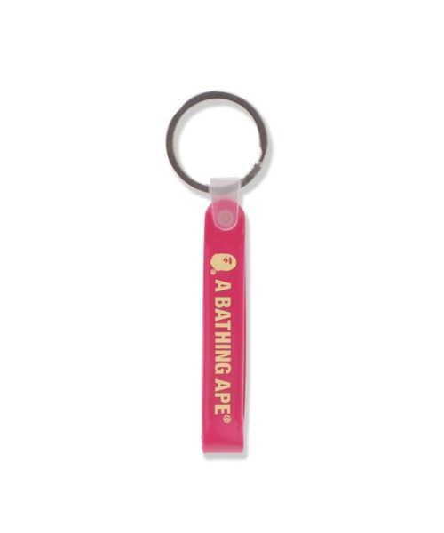 【希少】　シルバー　エイプ　APE キーホルダー キーリング　メンズ　NIGO A BATHING APE（アベイシングエイプ）の「APE HEAD METAL