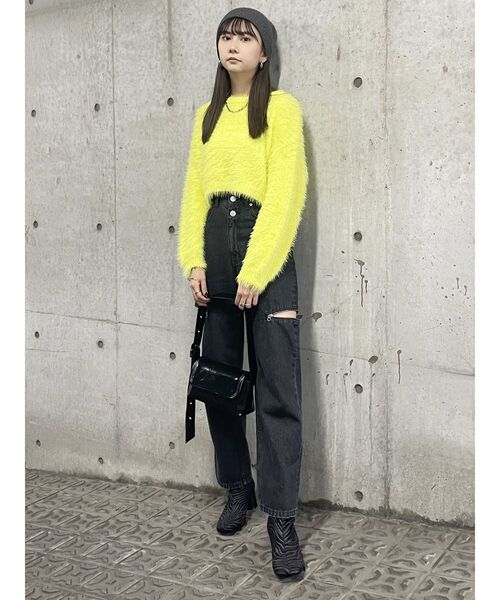 MURUA（ムルーア）の「2WAYベルトバッグ（ショルダーバッグ・レディース・ブラック/ブルー・FREE）」の9枚目の写真