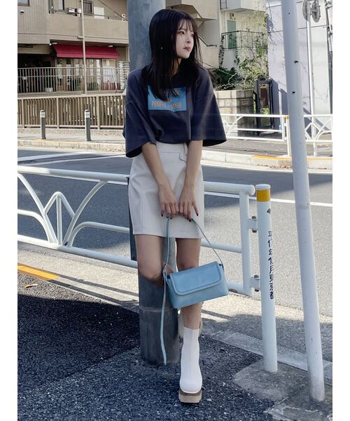 MURUA（ムルーア）の「2WAYベルトバッグ（ショルダーバッグ・レディース・ブラック/ブルー・FREE）」の12枚目の写真