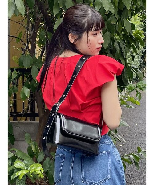 MURUA（ムルーア）の「2WAYベルトバッグ（ショルダーバッグ・レディース・ブラック/ブルー・FREE）」の13枚目の写真