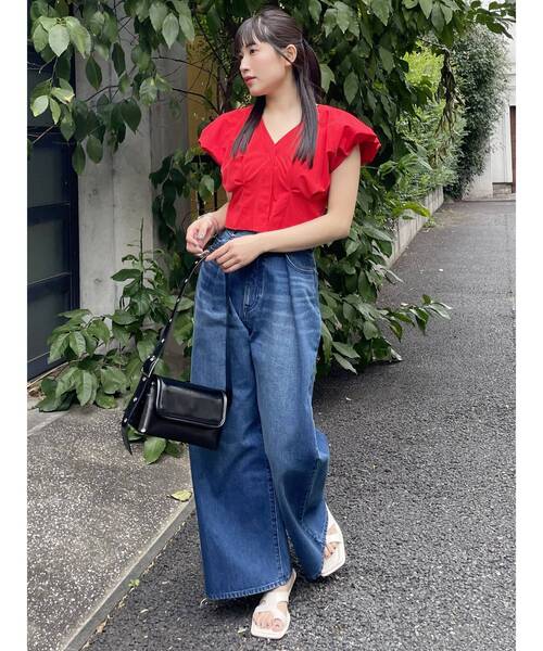 MURUA（ムルーア）の「2WAYベルトバッグ（ショルダーバッグ・レディース・ブラック/ブルー・FREE）」の14枚目の写真