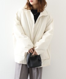 ＆soiree（アンドソワレ）の「&soiree スタンドカラー中綿ダウンジャケット（ダウンジャケット/コート）」