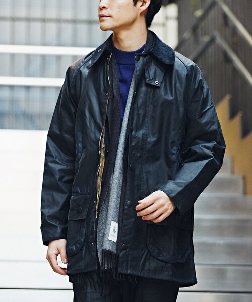 Barbour(バブアー)の「【Barbour / バブアー】Beaufort Wax Jacket(その他アウター・メンズ・ブラック/カーキ/ネイビー/キャメル・34/36/38/40/42/44)」の3枚目の写真