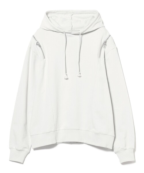 Ray BEAMS(レイビームス)の「Ray BEAMS / ショルダー ジップ フーディー(パーカー・レディース・ブラック/ライトグレー・ONE SIZE)」の15枚目の写真