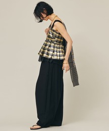 新品タグ付き　Curensology ＜C.S.G＞シャイニーチェックビスチェ Curensology - 新品タグ付き Curensology ＜C.S.G＞シャイニー
