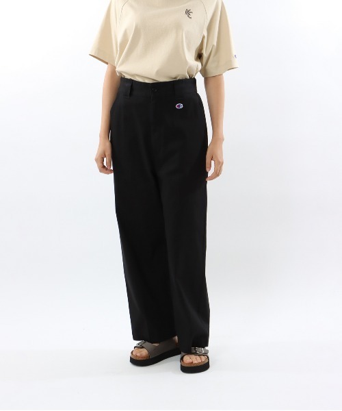 Champion(チャンピオン)の「【Champion/チャンピオン】レディース ロングパンツ(その他パンツ・レディース・ベージュ/ブラック/オリーブ/ナチュラル・MEDIUM/LARGE)」の5枚目の写真
