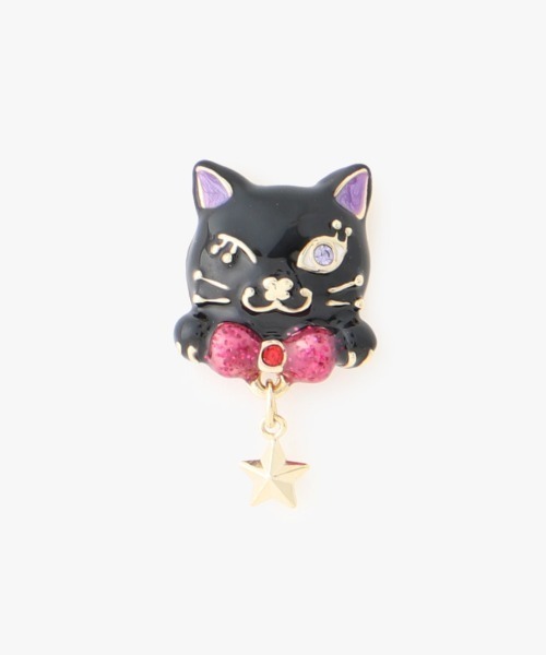 ANNA SUI(アナスイ)の「ティティモチーフ ピアス(ピアス(両耳用)・レディース・ブラック・ONE SIZE)」の6枚目の写真
