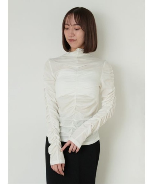 SNIDEL（スナイデル）の「キャミミニワンピース&カットソーSET