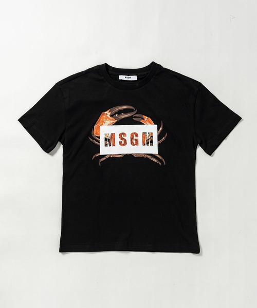 MSGM エムエスジイエム　キッズ Tシャツ エムエスジーエム MSGM MSGM KIDS Tシャツ F5MSJGTH141 半袖
