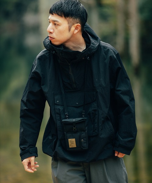 EKAL（エカル）の「『撥水』ウィンディナイロンタッサーアノラック