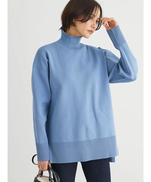 Green Parks(グリーンパークス)の「かるい ニットチュニック(チュニック・レディース・オフホワイト/その他7/イエロー/サックスブルー・FREE)」の5枚目の写真