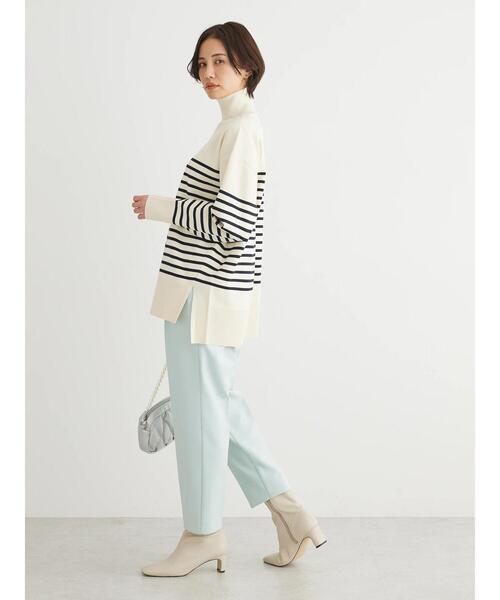 Green Parks(グリーンパークス)の「かるい ニットチュニック(チュニック・レディース・オフホワイト/その他7/イエロー/サックスブルー・FREE)」の9枚目の写真