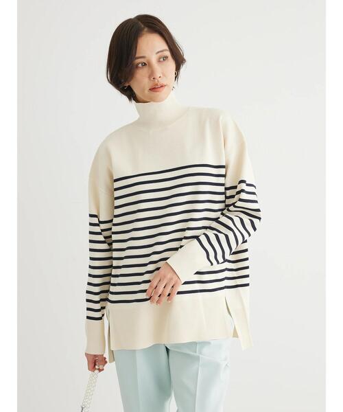 Green Parks(グリーンパークス)の「かるい ニットチュニック(チュニック・レディース・オフホワイト/その他7/イエロー/サックスブルー・FREE)」の11枚目の写真