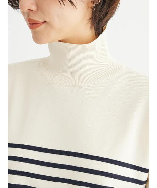 Green Parks(グリーンパークス)の「かるい ニットチュニック(チュニック・レディース・オフホワイト/その他7/イエロー/サックスブルー・FREE)」の14枚目の写真