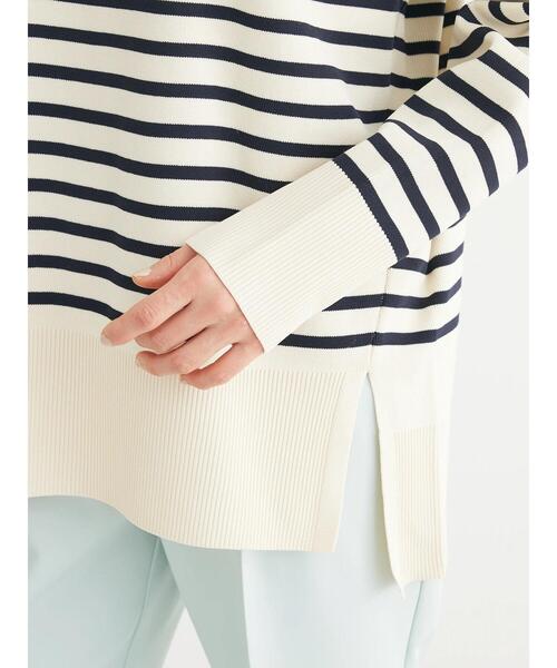 Green Parks(グリーンパークス)の「かるい ニットチュニック(チュニック・レディース・オフホワイト/その他7/イエロー/サックスブルー・FREE)」の16枚目の写真