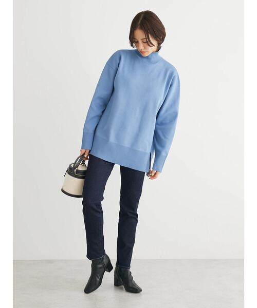 Green Parks(グリーンパークス)の「かるい ニットチュニック(チュニック・レディース・オフホワイト/その他7/イエロー/サックスブルー・FREE)」の18枚目の写真