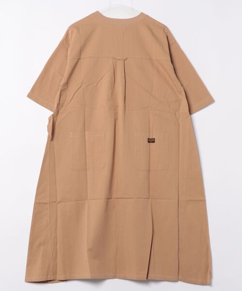 KRIFF MAYER Lady's Collection(クリフメイヤーレディースコレクション)の「ユーティリティーワンピ(シャツワンピース・レディース・カラフル/ベージュ/ネイビー/ナチュラル/グレー/サックスブルー・MEDIUM/LARGE)」の7枚目の写真